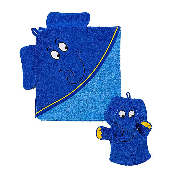 Smithy Bade-Set BLAUER ELEFANT 2-teilig