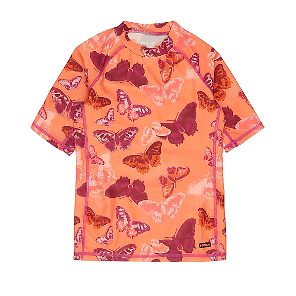 Reima Bade-Shirt JOONIA kurz in coral pink