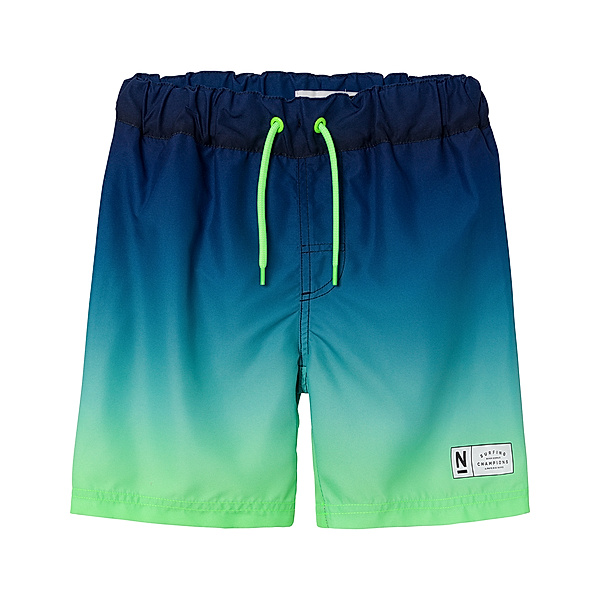 name it Bade-Shorts NKMZOCCAS SWIM in pool blue