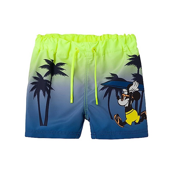 name it Bade-Shorts NMMMACK MICKEY in safety yellow