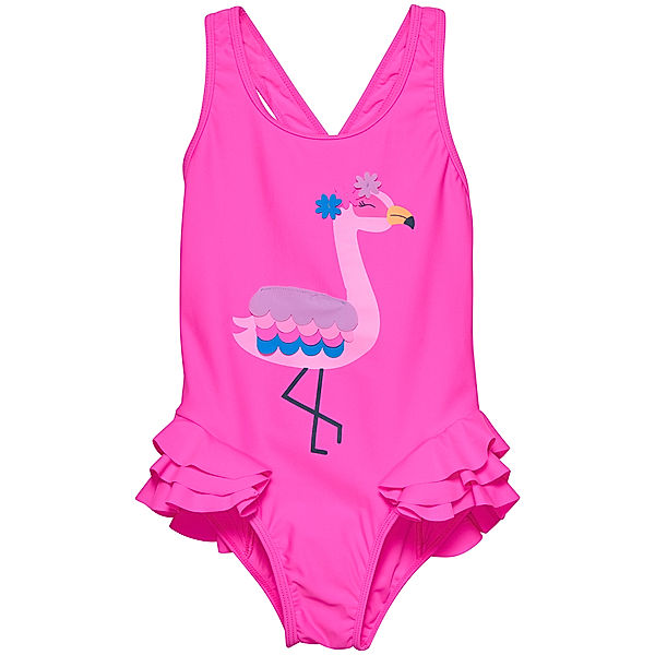 Color Kids Badeanzug FLAMINGO in sugar pink