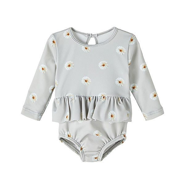 Lil' Atelier Badeanzug NBFFIONA BLOOMERS BABY in harbor mist