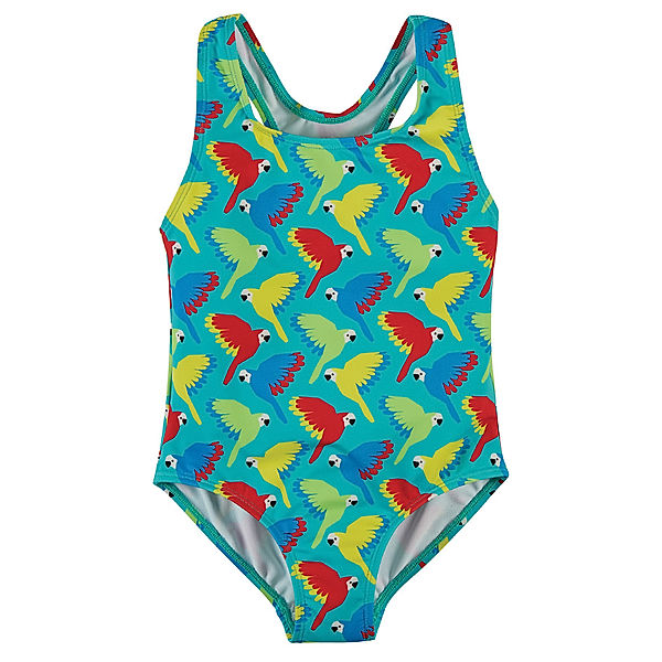 frugi Badeanzug SEASIDE – PARROTS in bunt