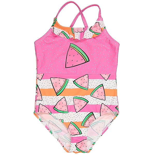 Schiesser Badeanzug WATERMELON WORLD in pink/bunt