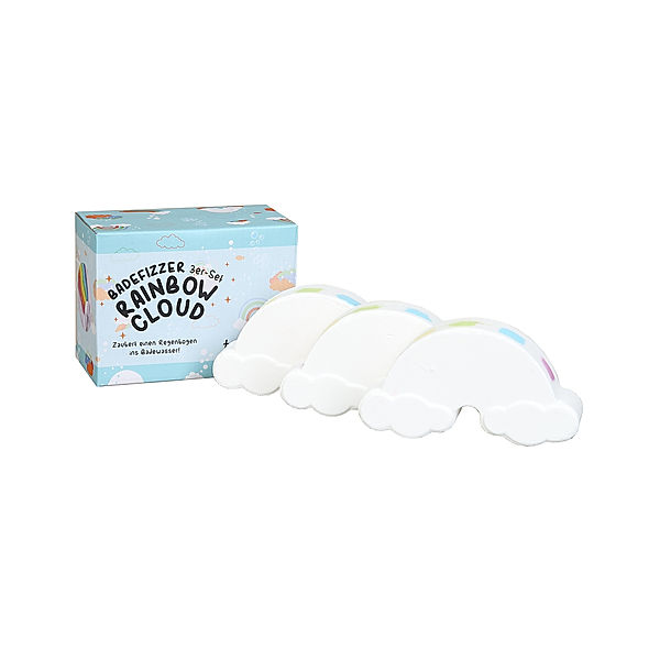 tausendkind home & go Badefizzer RAINBOW CLOUD 3er-Set