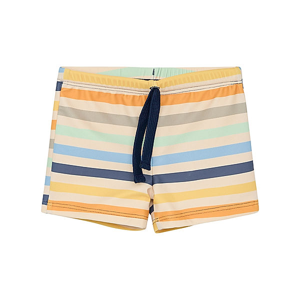 Hust & Claire Badehose HAKI STRIPES in peony blue