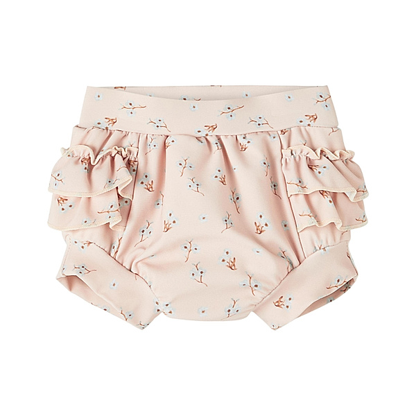 Lil' Atelier Badehose NBFFIONA FLOWER in rose dust