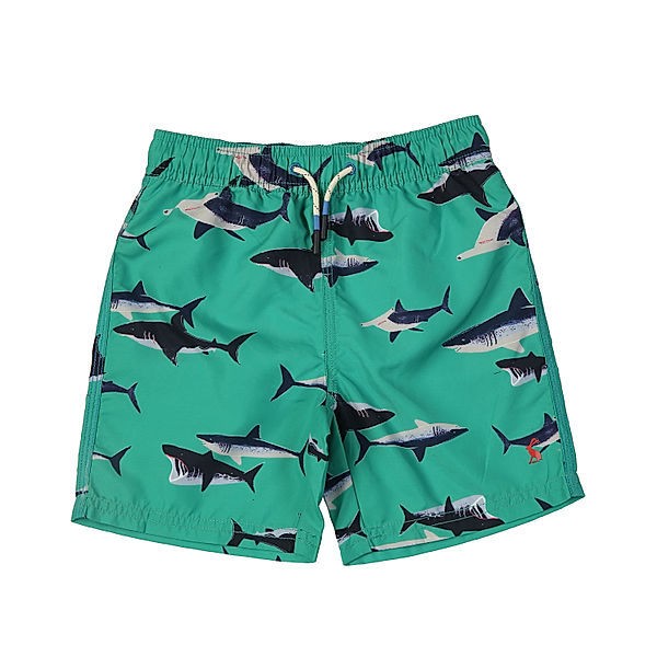 Tom Joule® Badehose OCEAN - SHARKS in grün