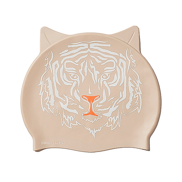 SUNNYLIFE Badekappe TULLY THE TIGER in beige