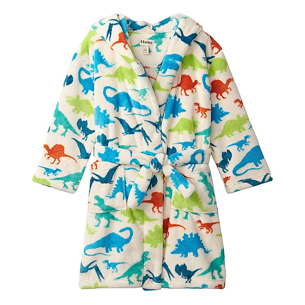 Hatley Bademantel REAL DINO in bunt