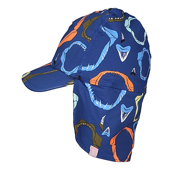 Tom Joule® Bademütze REED JAWS mit Nackenschutz in dunkelblau