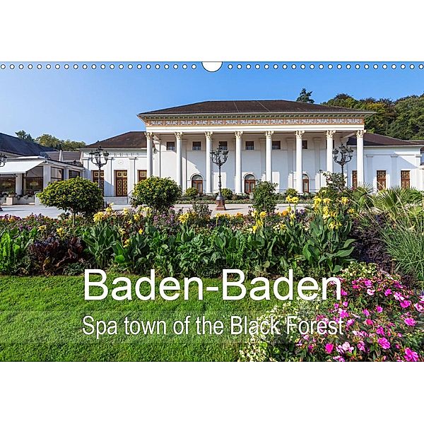 Baden-Baden, Spa town of the Black Forest (Wall Calendar 2021 DIN A3 Landscape), Jürgen Feuerer