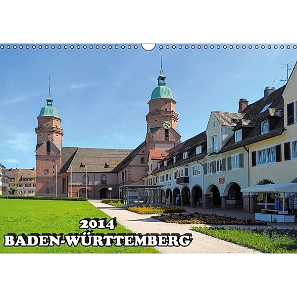 Baden-Württemberg 2014 (Wandkalender 2014 DIN A3 quer), Bildagentur Geduldig