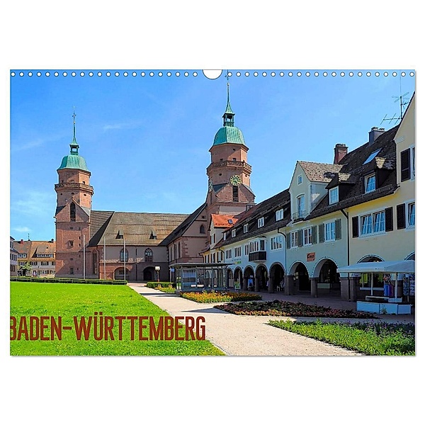 Baden-Württemberg 2024 (Wandkalender 2024 DIN A3 quer), CALVENDO Monatskalender, Bildagentur Geduldig