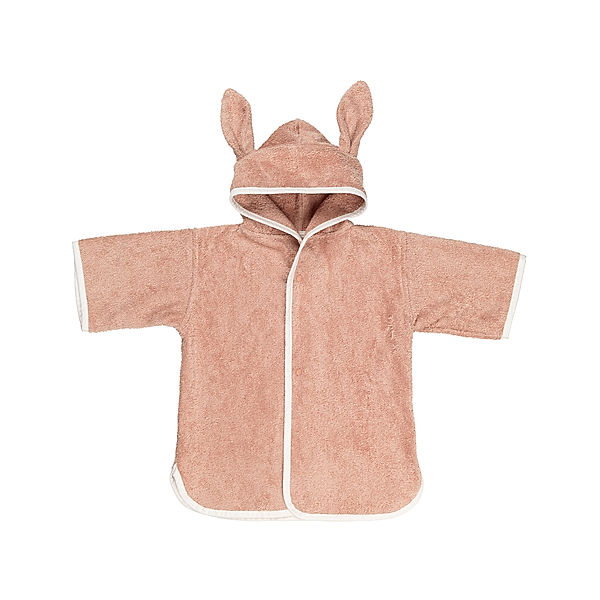 FABELAB Badeponcho BUNNY in old rose