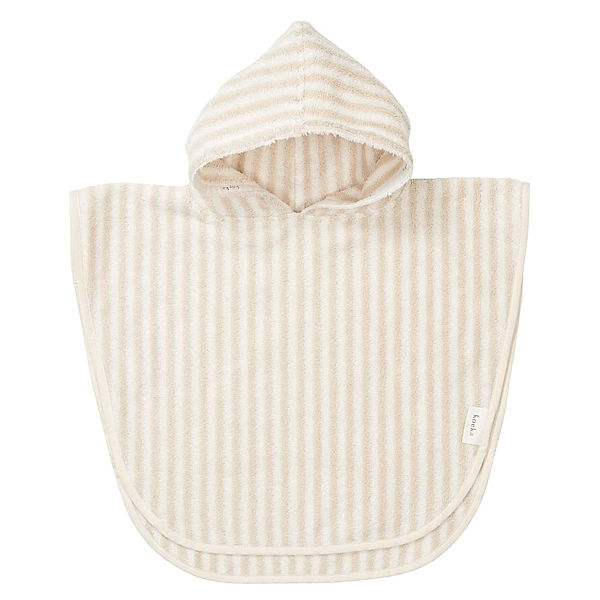 Koeka Badeponcho PLAYA STRIPES in sand