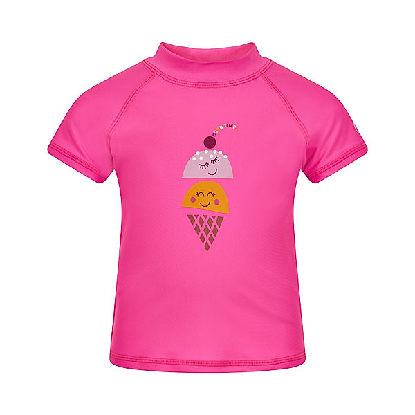 Color Kids Badeshirt ICE CREAM in sugar pink