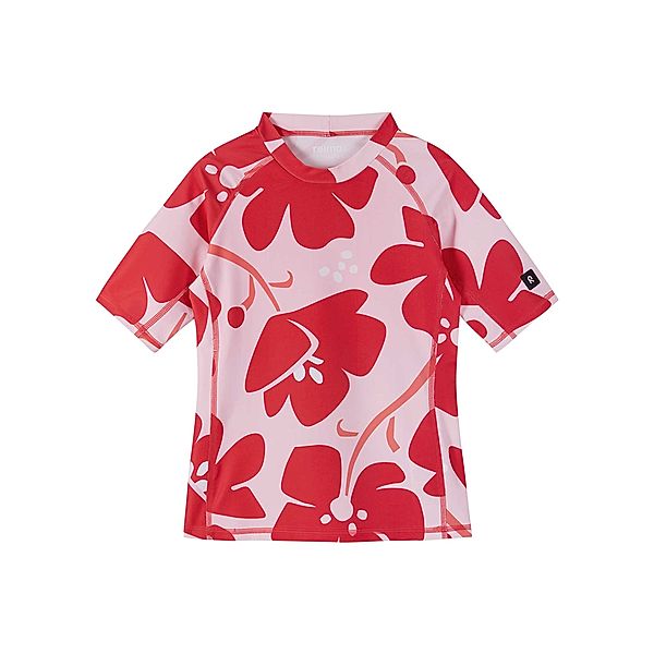 Reima Badeshirt JOONIA BLUMEN kurz in misty red