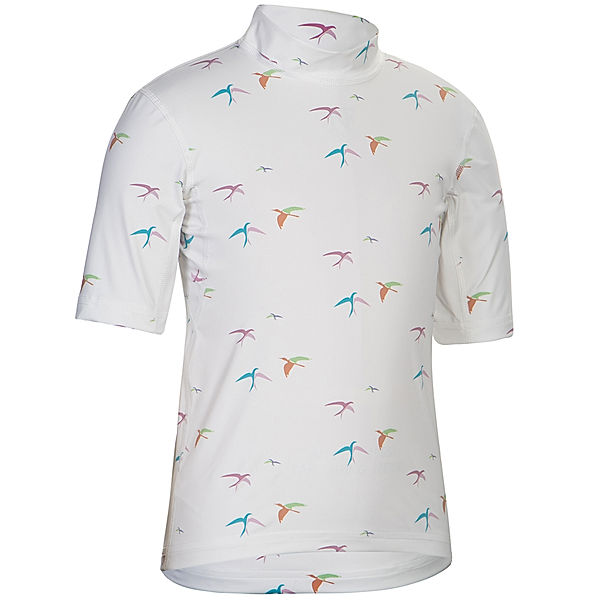 Hyphen Badeshirt kurz BIRDY IVORY in weiß