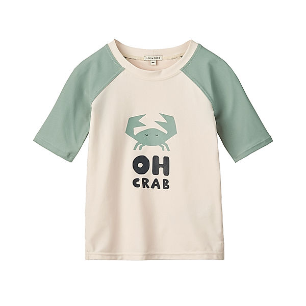 LIEWOOD Badeshirt NOAH OH CRAB in sandy