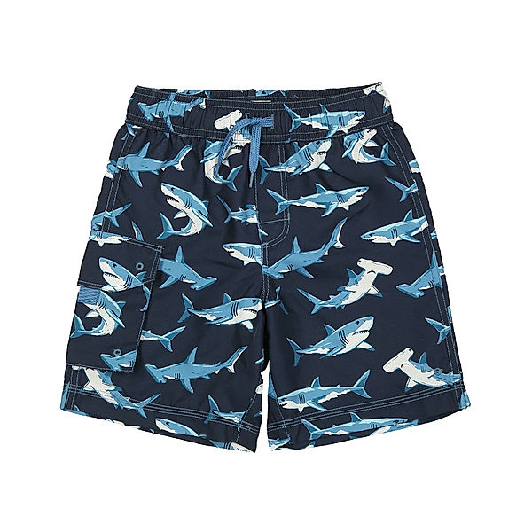 Hatley Badeshorts DEE SEA SHARKS in dunkelblau