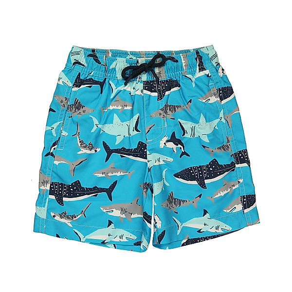 Hatley Badeshorts DEEP SEA SHARKS in blau