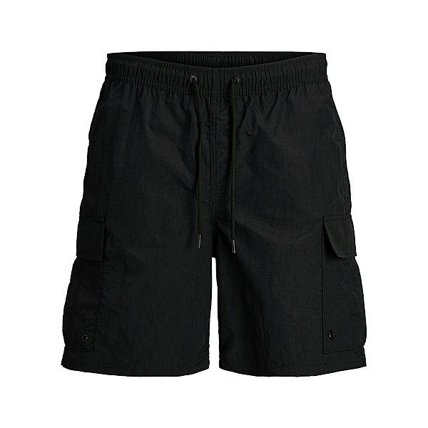 JACK & JONES Badeshorts JPSTFIJI JJSWIM CARGO in black