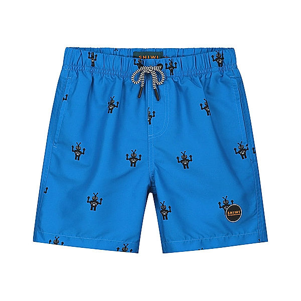 Shiwi Badeshorts SHIWI ROBOT in electric blue