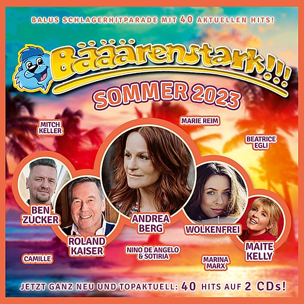 Bääärenstark!!! Sommer 2023 (2 CDs), Various