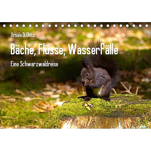 Bäche, Flüsse, Wasserfälle - Eine Schwarzwaldreise (Tischkalender 2019 DIN A5 quer), Ursula Di Chito