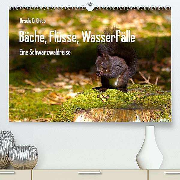 Bäche, Flüsse, Wasserfälle - Eine Schwarzwaldreise (Premium, hochwertiger DIN A2 Wandkalender 2023, Kunstdruck in Hochgl, Ursula Di Chito