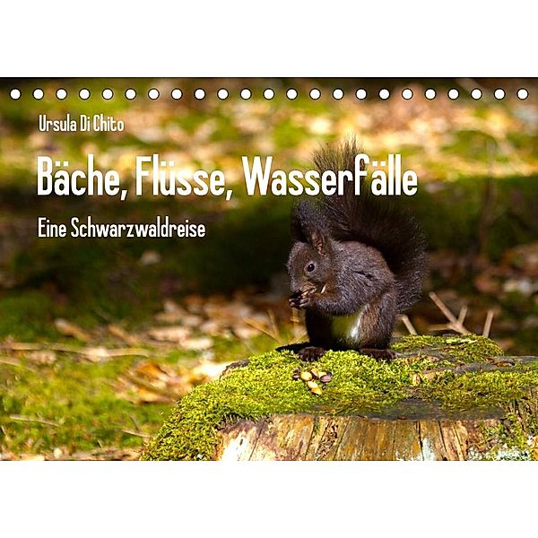 Bäche, Flüsse, Wasserfälle - Eine Schwarzwaldreise (Tischkalender 2023 DIN A5 quer), Ursula Di Chito