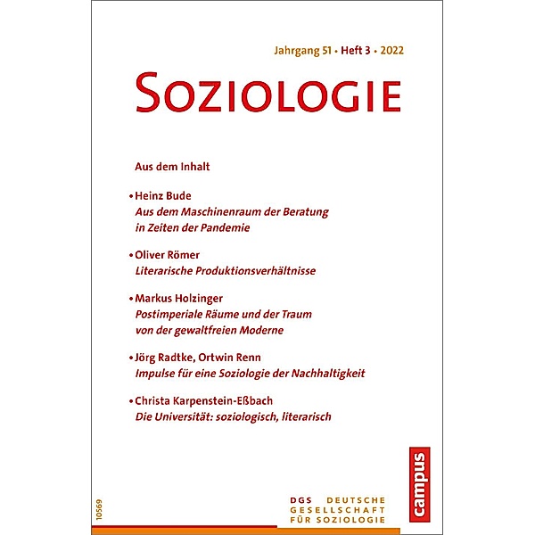Baecker, D: Soziologie 03/2022