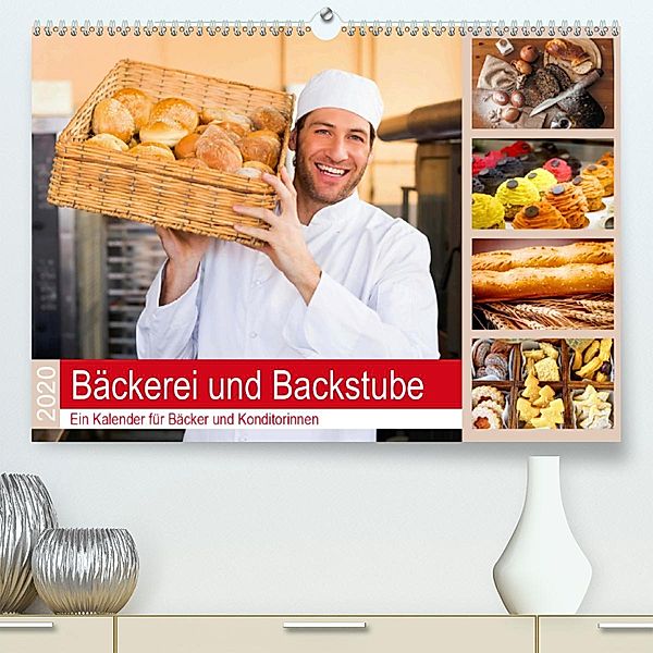 Bäckerei und Backstube 2020. Ein Kalender für Bäcker und Konditorinnen (Premium-Kalender 2020 DIN A2 quer), Steffani Lehmann