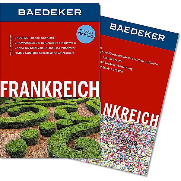 Baedeker Frankreich, Bernhard Abend, Anja Schliebitz