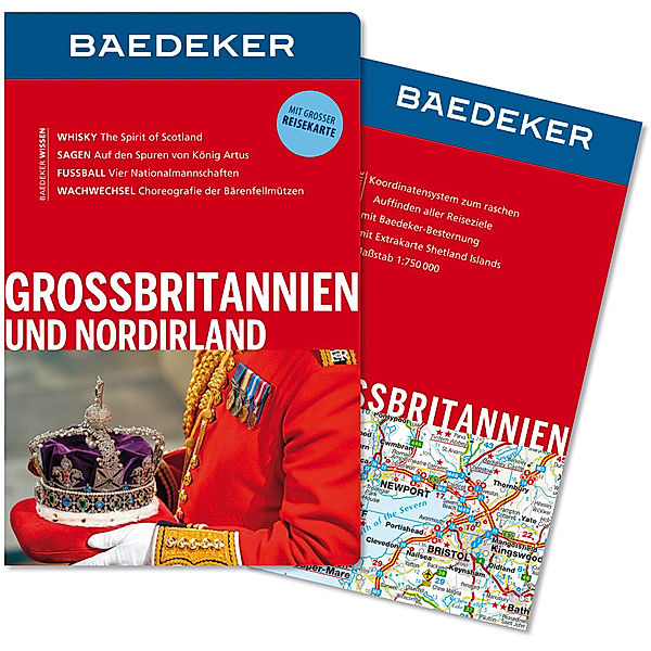 Baedeker Grossbritannien und Nordirland, m. Reisekarte, Brigitte Ringelmann, Thomas Rudolf