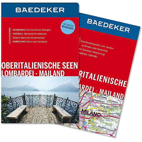 Baedeker Oberitalienische Seen, Lombardei, Mailand, Bettina Dürr, Anja Schliebitz, Eva Missler