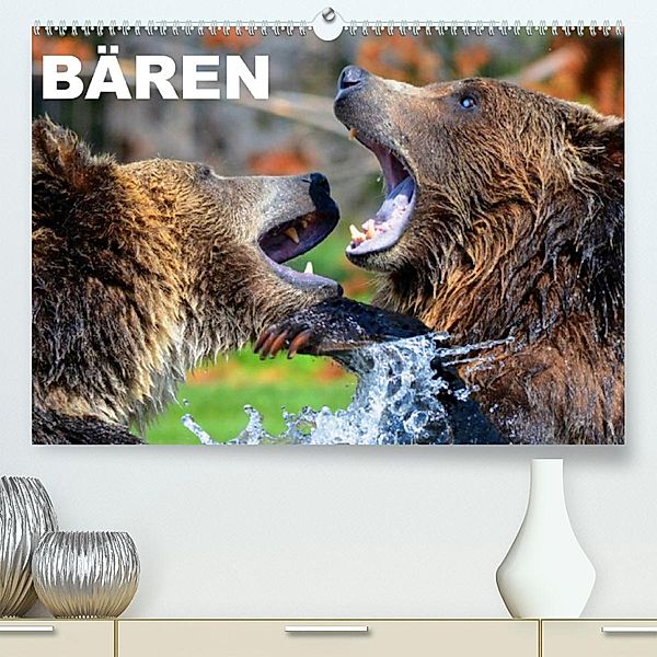 Bären (Premium, hochwertiger DIN A2 Wandkalender 2023, Kunstdruck in Hochglanz), Elisabeth Stanzer