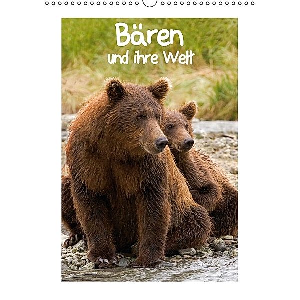 Bären und ihre Welt (Wandkalender 2014 DIN A3 hoch)