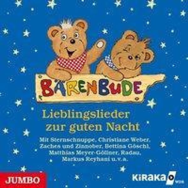 Bärenbude, Lieblingslieder zur guten Nacht, Audio-CD