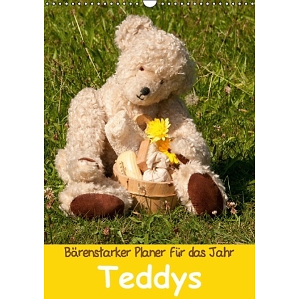 Bärenstarker Planer für das Jahr - Teddys (Wandkalender 2016 DIN A3 hoch), Meike Bölts