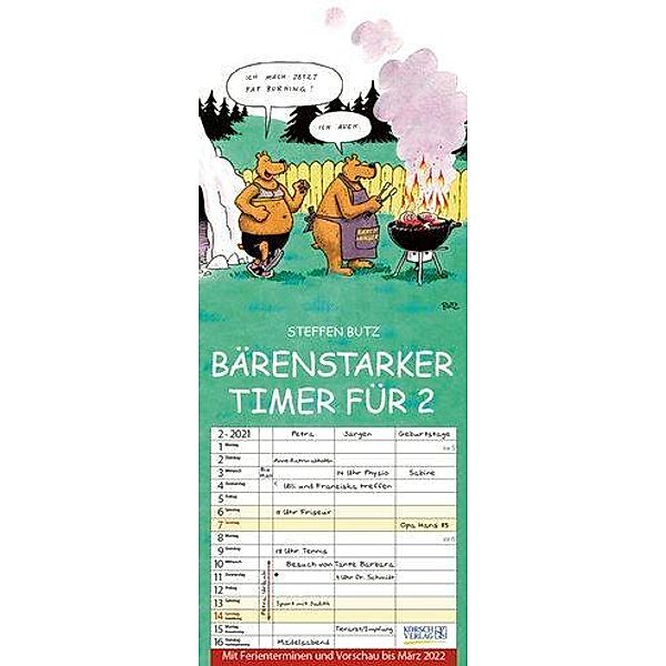 Bärenstarker Timer für 2 2021