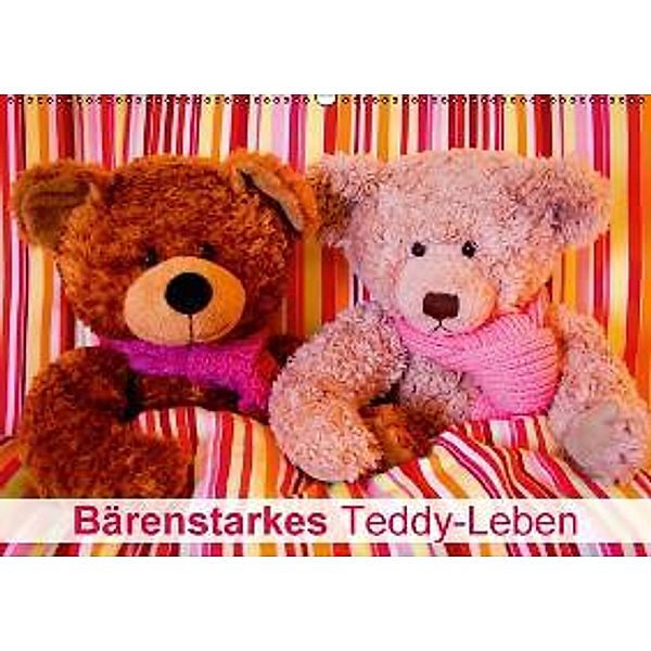Bärenstarkes Teddy-Leben (Wandkalender 2016 DIN A2 quer), Calvendo