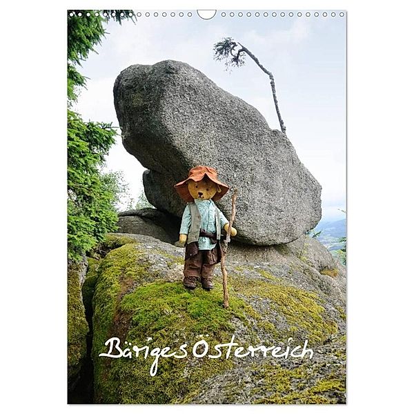 Bäriges Österreich (Wandkalender 2024 DIN A3 hoch), CALVENDO Monatskalender, Fotofrank