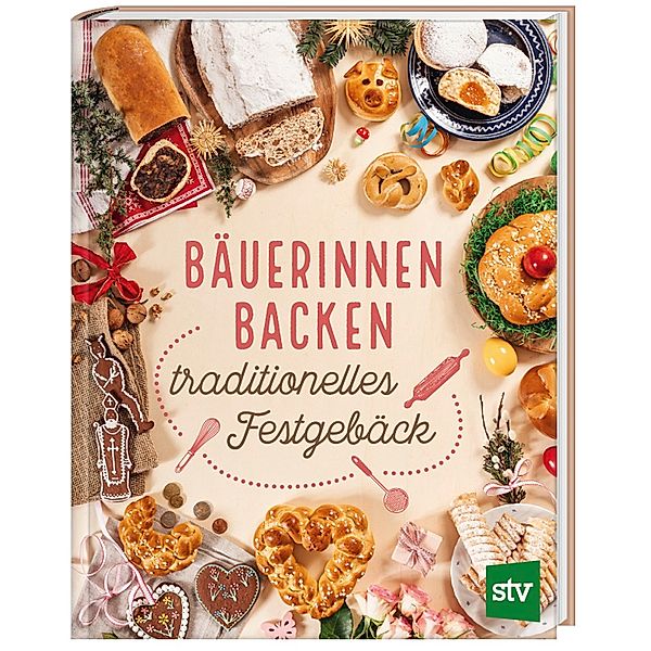 Bäuerinnen backen traditionelles Festgebäck