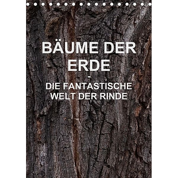 BÄUME DER ERDE - DIE FANTASTISCHE WELT DER RINDE (Tischkalender 2021 DIN A5 hoch), Martin Schreiter