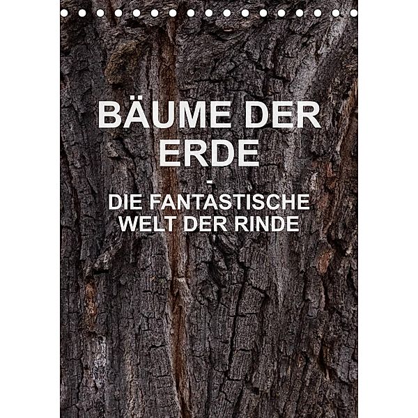 BÄUME DER ERDE - DIE FANTASTISCHE WELT DER RINDE (Tischkalender 2023 DIN A5 hoch), Martin Schreiter