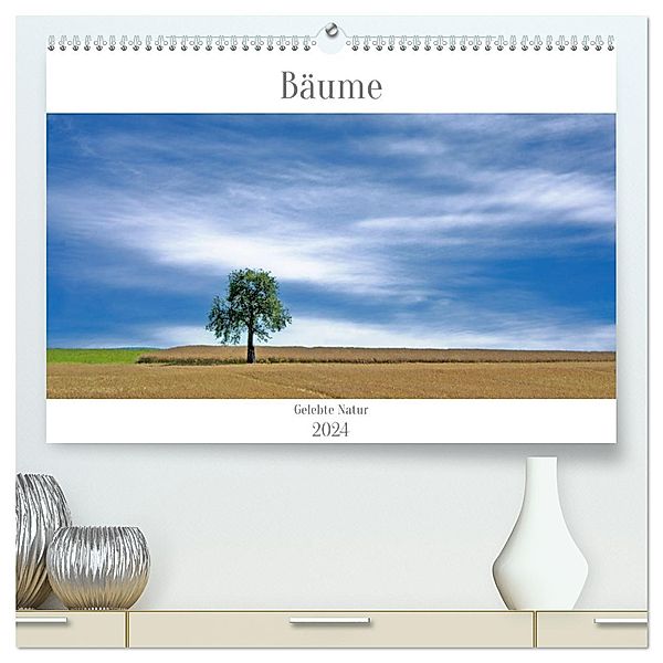 Bäume - Gelebtes Leben (hochwertiger Premium Wandkalender 2024 DIN A2 quer), Kunstdruck in Hochglanz, Calvendo, Dieter W. Hack