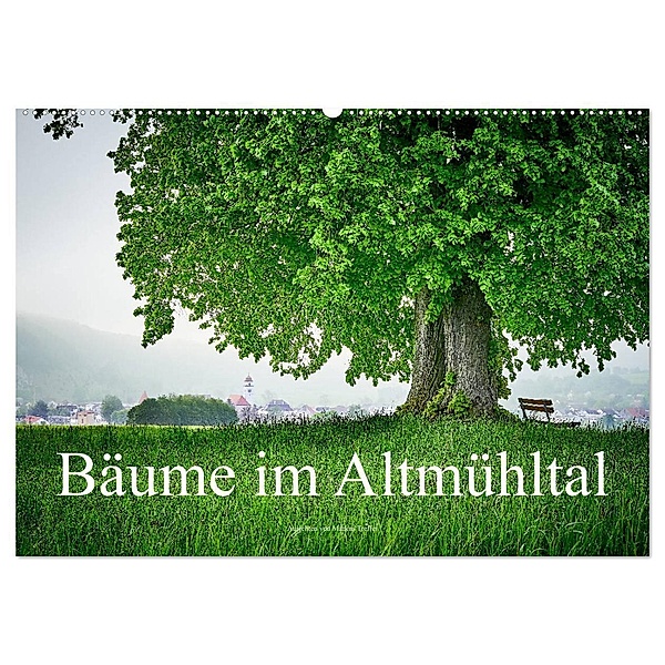 Bäume im Altmühltal (Wandkalender 2024 DIN A2 quer), CALVENDO Monatskalender, Markus Treffer