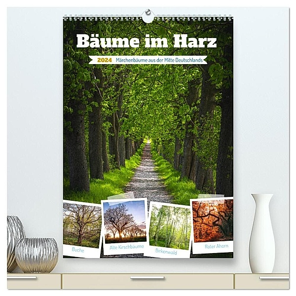 Bäume im Harz (hochwertiger Premium Wandkalender 2024 DIN A2 hoch), Kunstdruck in Hochglanz, Steffen Gierok-Latniak